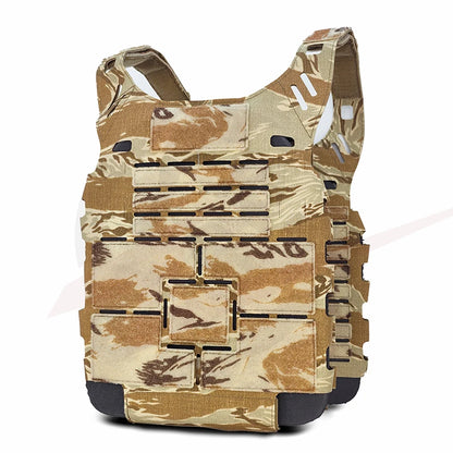 ICEPLATE EXO Tactical Vest Body Laser Cut Front And Rear Panels 500d Equipped With Hunting Combat Accessories