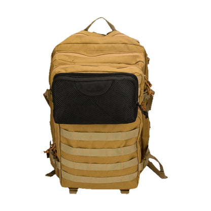Tactical Backpack Bag Insert Modular Organizer Hook Fasteners Mesh Pocket Utility Admin Pouch Hunting Nylon Zipper Closure