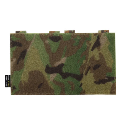 Tactical Vest Patch Molle Adapter Panel Hook&Loop Converter Mounting Placard Badge Patches EDC Tool Bag