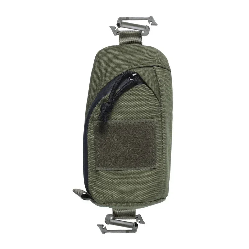 Tactical Molle Bag Backpack Shoulder Strap Accessory Pouch, Multifunctional EDC Tool Pockets Small Compact Pouchs