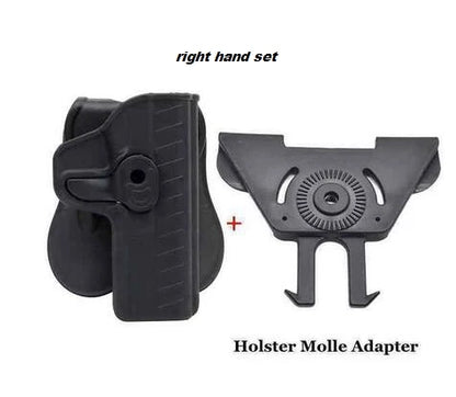 Tactical Left Right Hand Gun Holster IMI Defense G19 / 23 / 32 Tactical Combo Concealed Roto Waist Holster