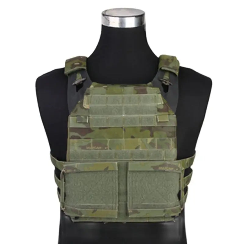 Emersongear Hunting Vest Assault Jum Plate Carrier Dummy Guard Body Armor Combat Hiking Camping Nylon Sports Outdoor
