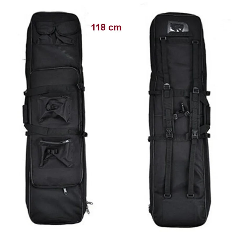 81 94 118 cm Hunting Equipment Tactical Gun Bag Multicam Camo Outdoor Molle Bag Shooting Airsoft Rifle Gun Carry Shoulder Bag