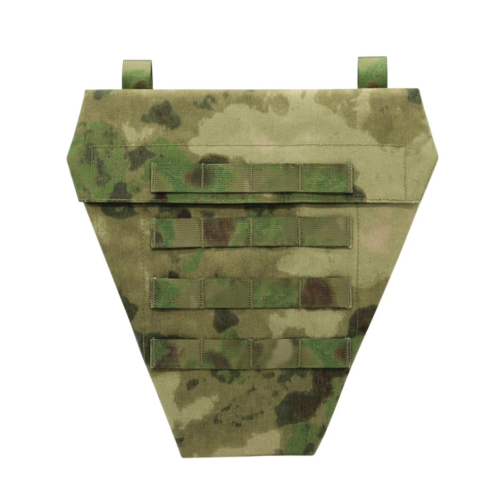 Tactical Vest Crotch Protection Bag Hunting Airsoft Vest Lower Abdomen Platform Pouch Molle LAP Panel Storage Bag