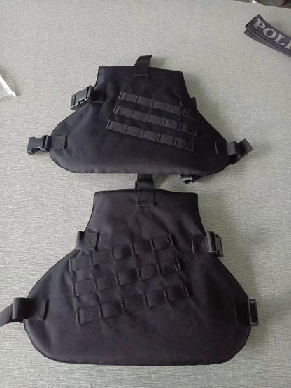 Level IIIA Soft Core Self-Defense Tactical Leg Guards Protection Quick-Release XL Size Thigh Guard