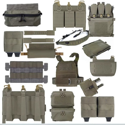 Ranger Green FCPC V5 Training Vest And Various Accessory Bags