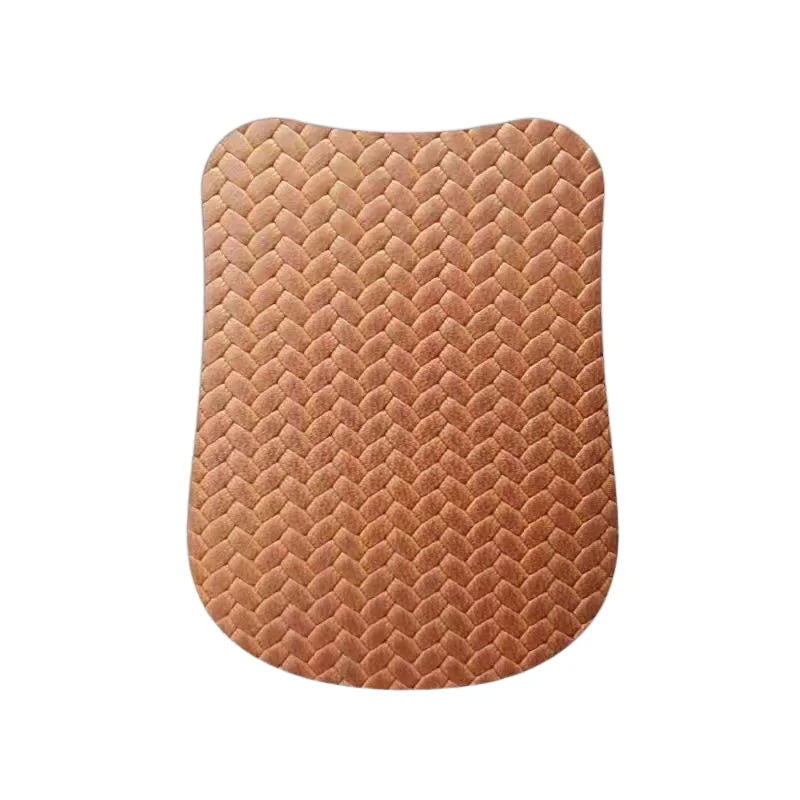 Leather Bow Grip Pad for Hunting - Anti-Slip Woven Handle Cover to Improve Shot Stability | Recurve & Traditional Bow Accessory