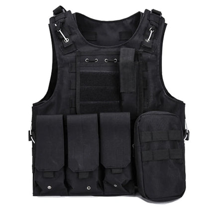 Men Army Airsoft Military Tactical Vest Molle Combat Assault Plate Carrier Tactical Outdoor Clothing Hunting Vest Accessories