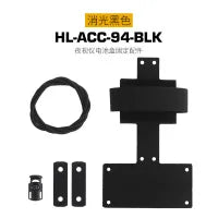 Tactical NVG Battery Box Mounting Kit Helmet Accessory Secure Fixation Holder for Night Vision Goggles Battery Storage Gear