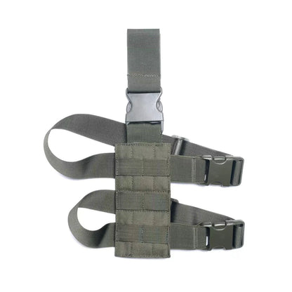 Adjustable Tactical Drop Leg Platform MOLLE Webbing Universal Right Left Leg Mount For Holster Gear Quick Release Buckles