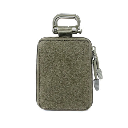 Mini Tactical Molle Utility Pouch Multi-Functional EDC Accessory Bag with Hook-and-Loop for Hunting and Camping