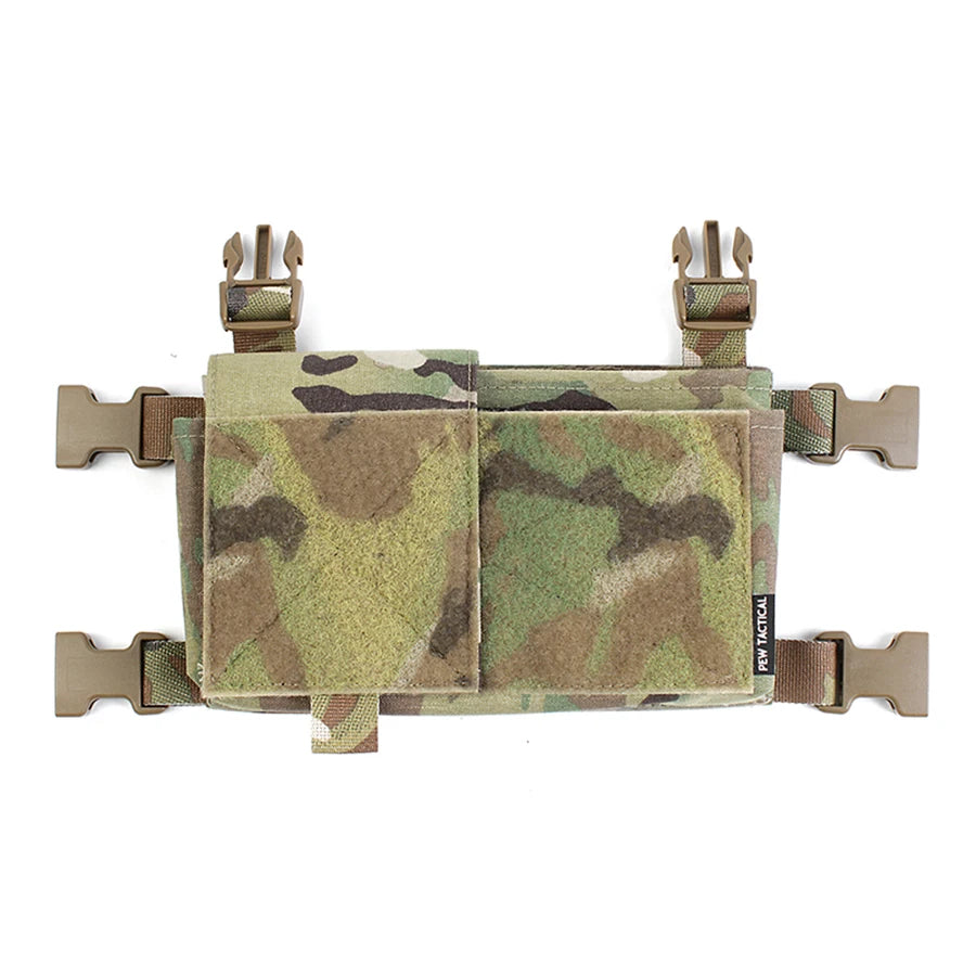 PEW Tactical Chest Pouch Front Panel Set MK3 MK4 For Chest Rig /5.56 Mag Carrier PT-VT06