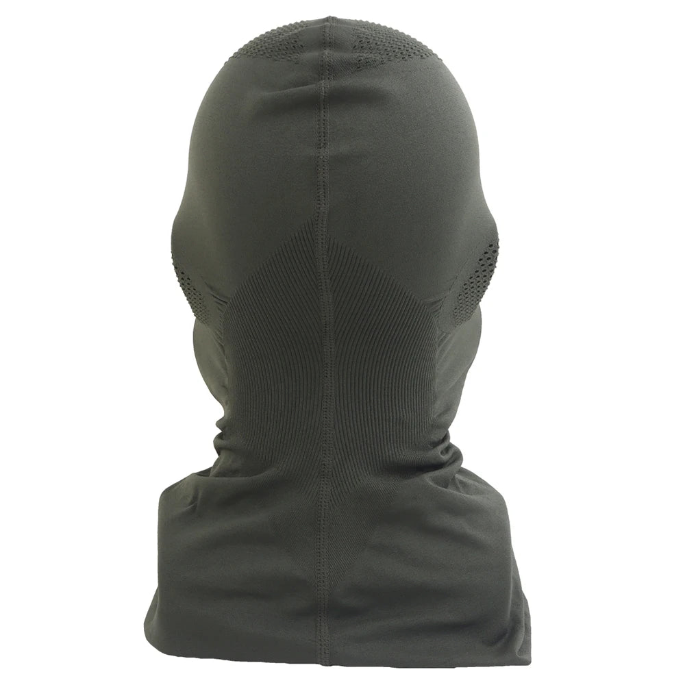 Full Face Mask Headger Motocross Riding Scarf Tactical Airsoft Head Cover Cosplay Party Hat Hunting Training Gear Ranger Green