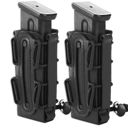 9mm Mag Pouches Pistol Magazine Pouch Soft Shell Magazine Pouch Rifle Fast Mag Carrier Holder for Belt Molle Sytem