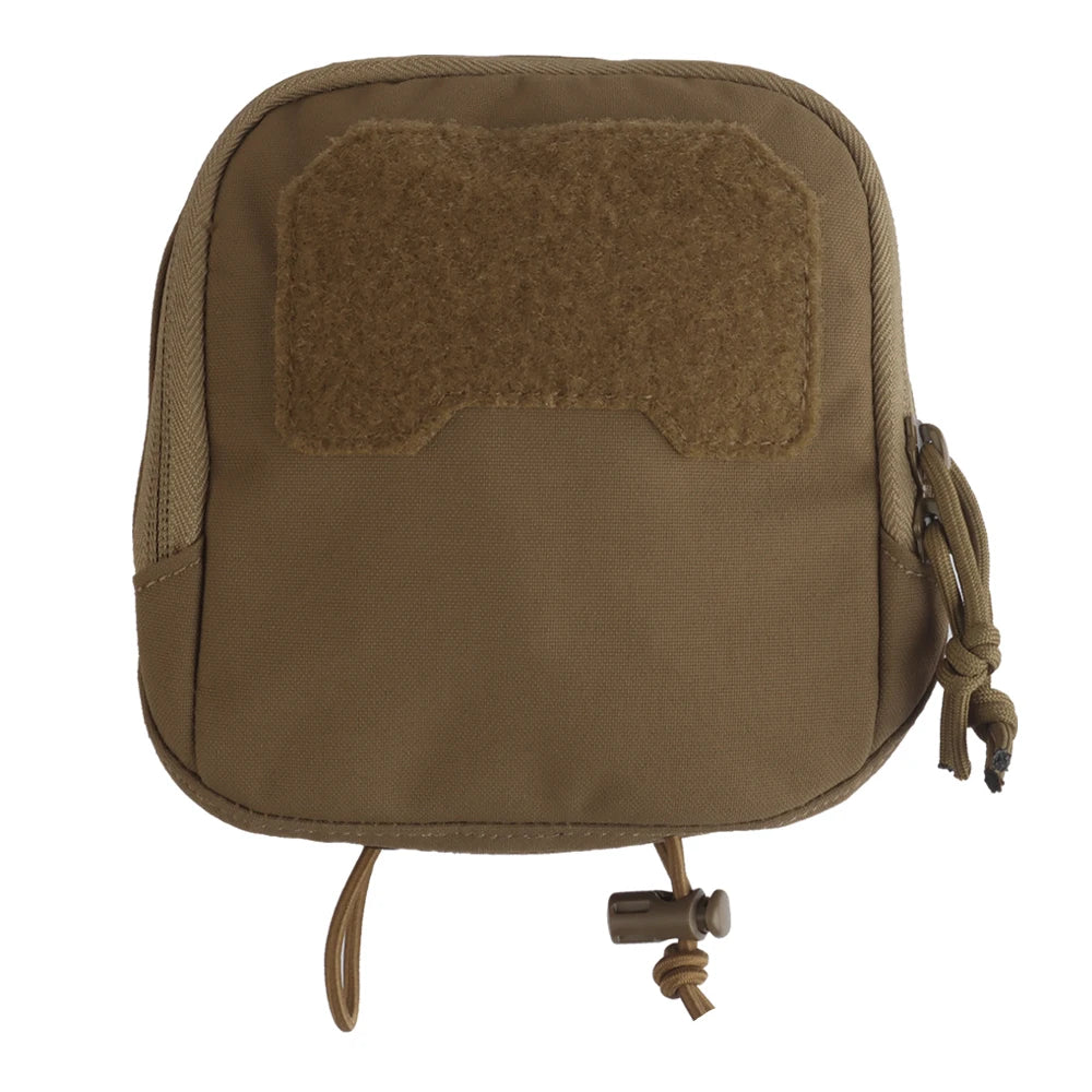 Tactical MOLLE Pouch Double Zipper Outdoor Sports Hunting Flashlight Emergency Tools Storage Pouch Airsoft Vest Waist Belt Gear