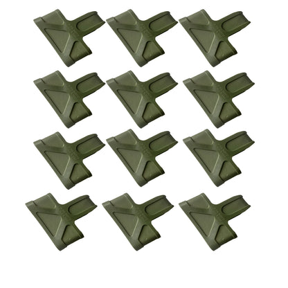 1-12X Outdoor Tactical AK 5.56 Rubber Cage Loop Pull Magazine Rubber Glove Sleeve Cover For M4 M14 M16 Fast Mag Protective Case