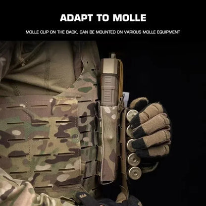 5.56/7.62mm Lightweight Triple Elastic Mag Pouch Molle Accessories Waist Bag Holster Hunting clothing accessories