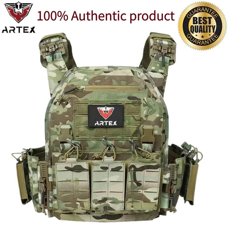 Tactical Vest Outdoor Hunting Plate Carrier Protective Adjustable Vest Airsoft Carrier Combat Equipment
