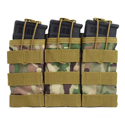 Outdoor Hunting Vest Accessories Tactical Magazine Pouch 1000D Nylon Single/Double/Triple Magazine Pouch