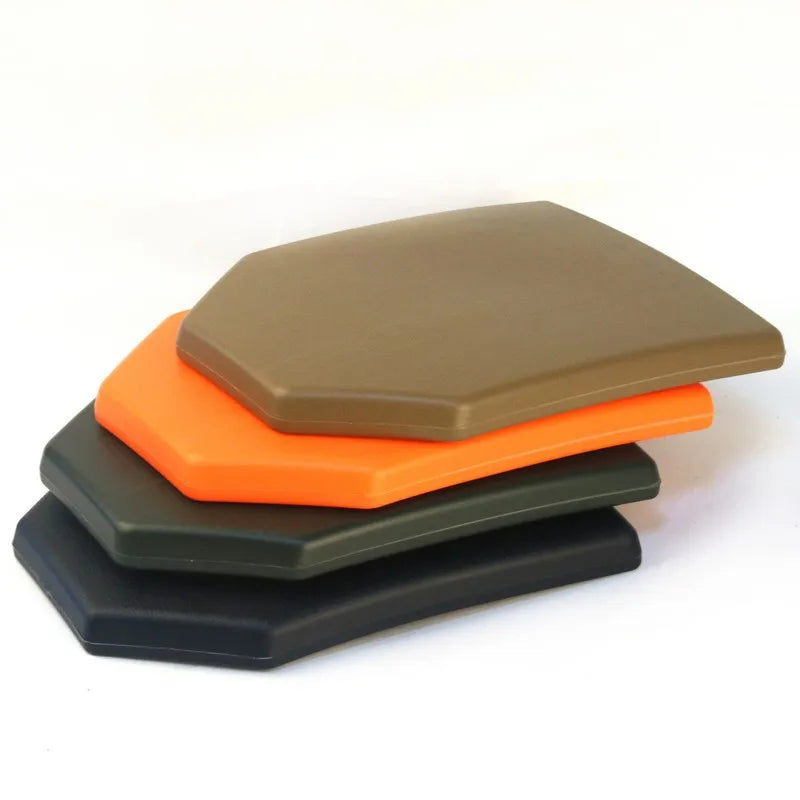 2pcs Airsoft Wargame Tactical Soldier Gear EVA Body Carrier Vest SAPI Shock Plate Dummy Armor Ballistic Model Kit