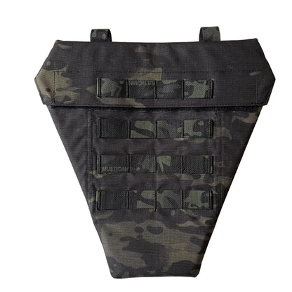 Tactical Vest Crotch Protection Bag Hunting Airsoft Vest Lower Abdomen Platform Pouch Molle LAP Panel Storage Bag