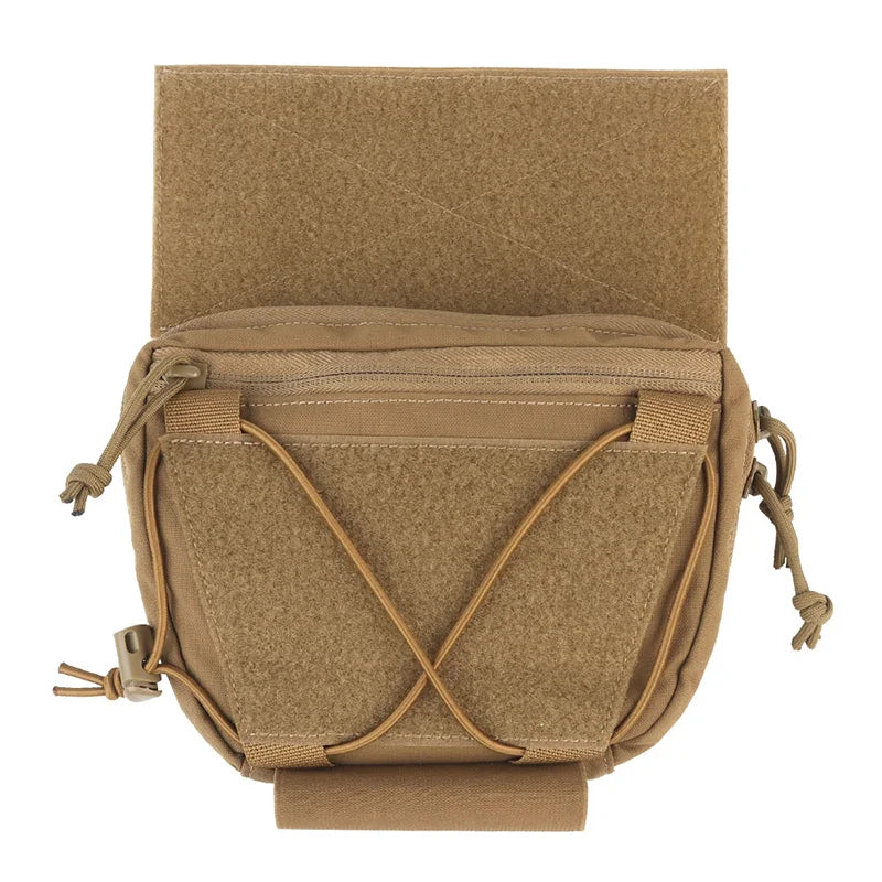 ARC Compatible Raid Drop Pouch Hanging Abdominal Organizer Detachable Shoulder Pack IFAK Medical Insert Hunting Vest Accessory