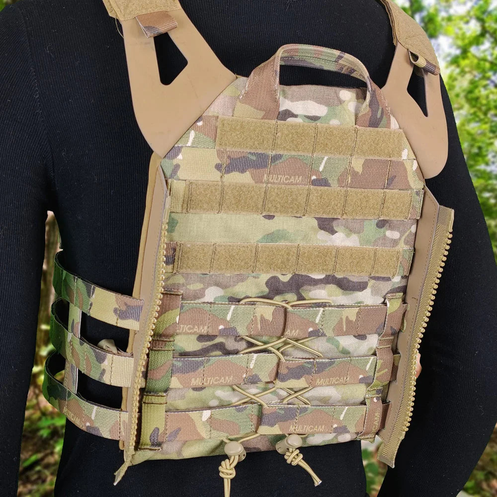 Tactical Vest Cummerbund Hunting Airsoft Vest Quick Release Plate Carrier Cummerbund Waist Cover For JPC2.0 LV119 XPC Vest