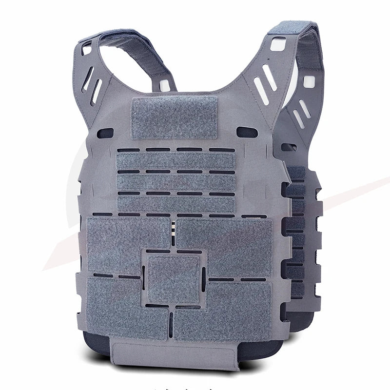 ICEPLATE EXO Tactical Vest Body Laser Cut Front And Rear Panels 500d Equipped With Hunting Combat Accessories