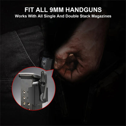 Magnetic Pocket Magazine Holder Mag Standard Clip Right Left Hand Magnetic Pocket Clip for 9mm/.40 S&W .357 Sig Magazine
