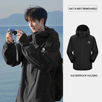 GOLDEN CAMEL Outdoor Hiking Jackets Windbreakers Waterproof Jacket for Men 2023 Autumn Men's Winter Coats Travel Cycling Clothes