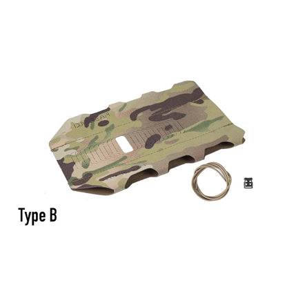 DMGear Tactical Gun Rail Cover Rail Wrap Heavy Heat Shield Gear Wrap Hand Protective Fit Quad/ One Rails 500D Nylon