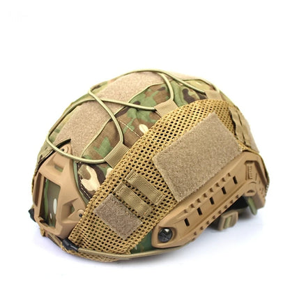 Multicam Tactical Helmet Cover Compatible OPS Core FAST MH PJ BJ For CS Airsoft Simulation Outdoor Accessories