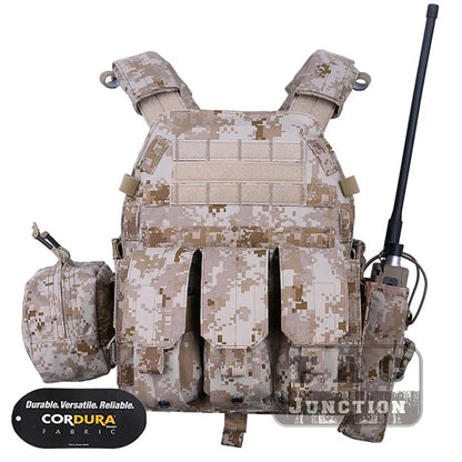 L LBT-6094 Men's AOR1 Color Tactical Combat Vest MOLLE Modular Plate Carrier with Pouches Tactical Vest for Men
