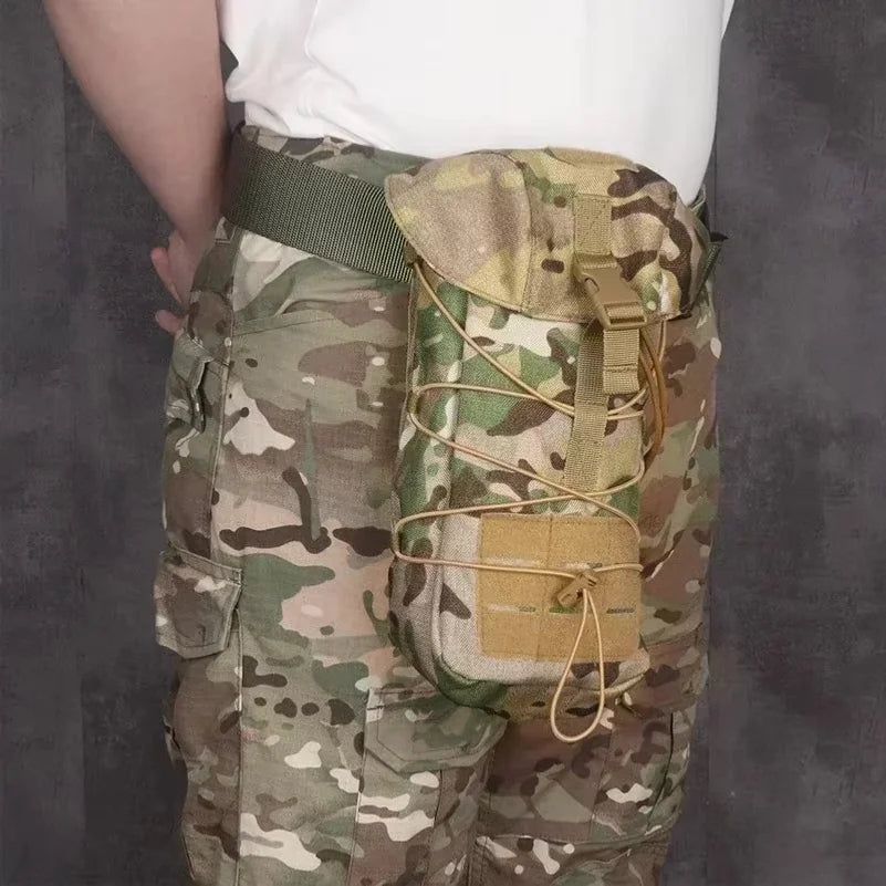 Multi-Function Tactical Waist Bag Utility Recovery Pouch MOLLE Hunting Paintball Airsoft EDC Outdoor Sports Belt Gear Accessorie