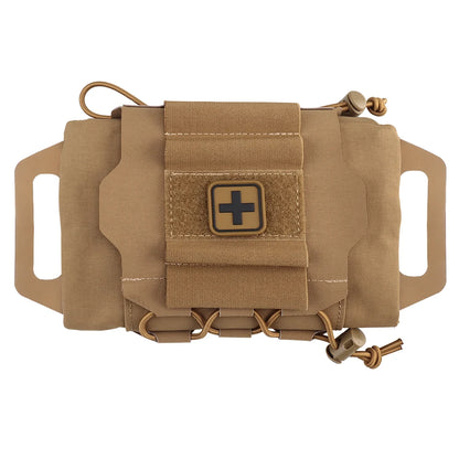 IFAK Tactical First Aid Kit MOLLE Rapid Deployment Outdoor Hunting Camping Survival Emergency Medical Pouch Combat Belts Gear