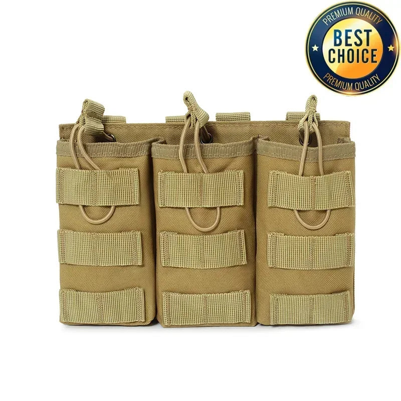 1000D Tactical Magazine Pouch Double/Triple/Quadruple Mag Pouch Training Ak 7.62/5.56mm M4 Ar Rifle Hunting Accessories