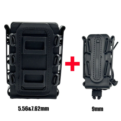 NEW Tactical 5.56mm & 7.62mm Magazine Pouch 9mm Pistol Molle Mag Pouch Soft Shell Mag Pouch