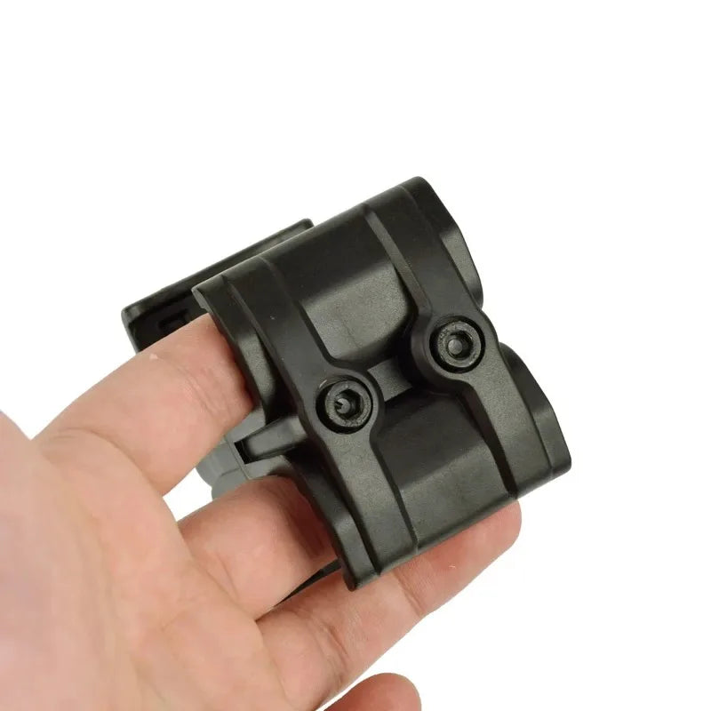 Tactical Dual Magazine Connector Clip for Airsoft AK AR15 M4, Universal Parallel Mag Link Speed Loader Game Accessories