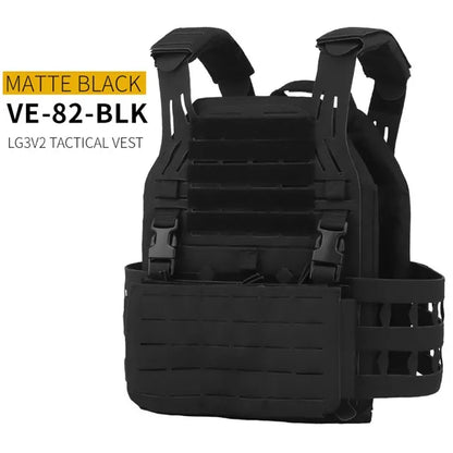 WOSPORT Tactical Outdoor Protective Mounted Vest LG3V2 6094 Thickened Shoulder Pads Laser MOLLE Cutting Hunting Vest