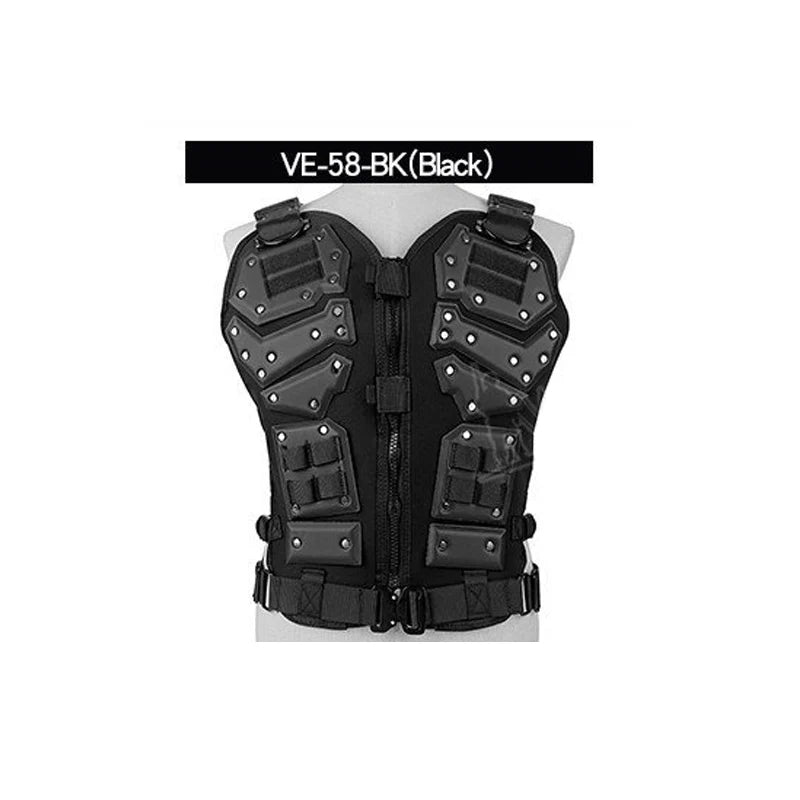 Tactisch Vest Hoge Kwaliteit Eva Beschermende Kleding Multifunctioneel Met Molle Systeem Airsoft Paintball Militar Combat Vest