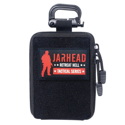 Tactical Mini Utility Pouch EDC Molle Accessory Bag with Hook-and-Loop Area for Outdoor Hunting and Emergency Use