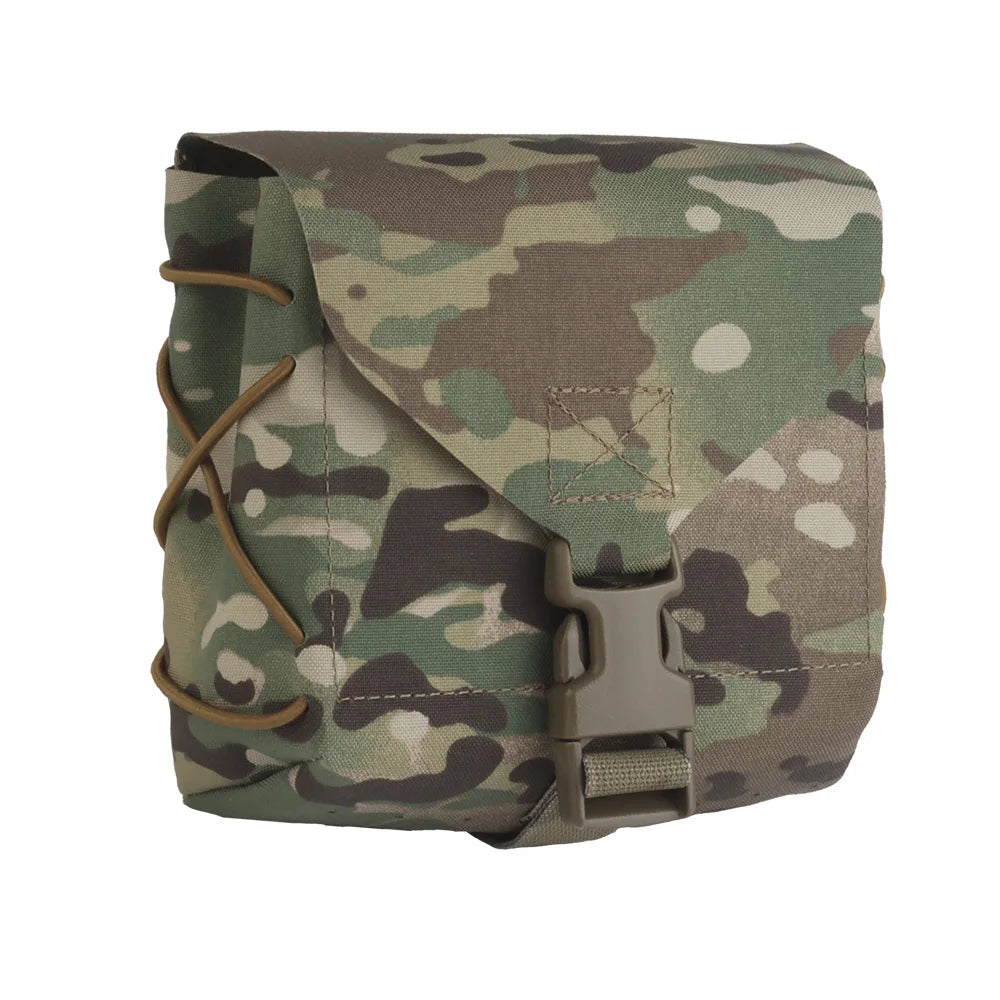 ARC Tactical Bag Large Capacity MOLLE Utility Pouch 5.56 7.62 40MM SAW 200RND PMAG D60 Mag Pouch Airsoft Hunting Accessory