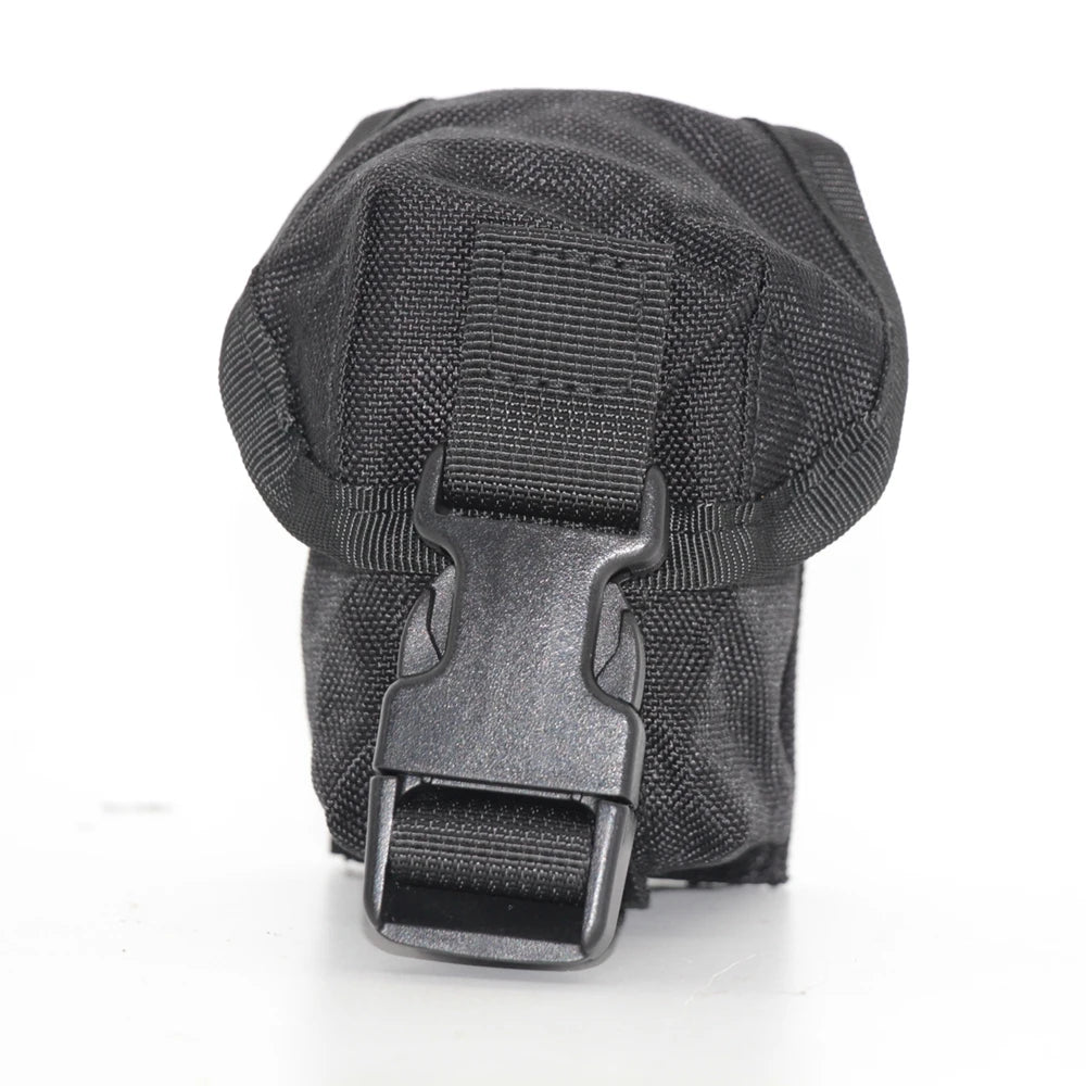 Single Frag Grenade Pouch Outdoor Accessory Waist Bag Tactical Molle Small Tool Bag Double Grenade Pouch  for Hunting Shooting