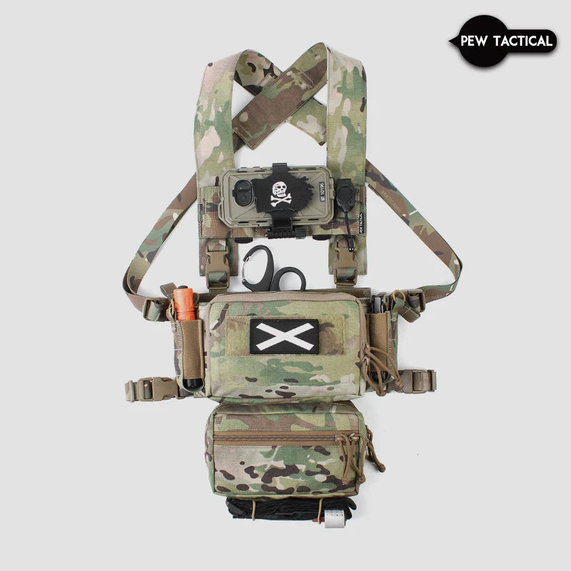 Pew Tactical D3CRM 2.0 Tactical Chest Rig Haley Airsoft CR03