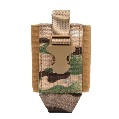 Tactical 40MM Grenade Molle Pouch Radio Holster Outdoor Sports Hiking Hunting Phone Case Walkie Talkie Holder EDC Tool Waist Bag