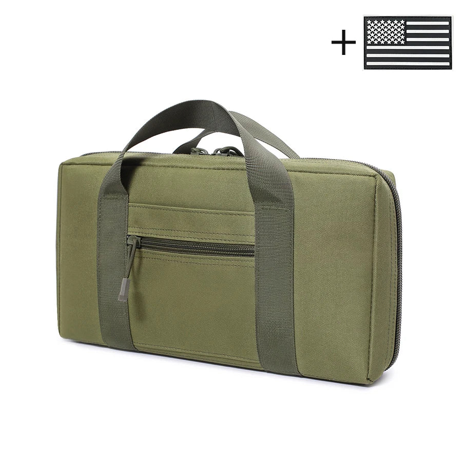 Outdoor sports handbag multifunctional tool storage bag partition storage design widened ribbon handle
