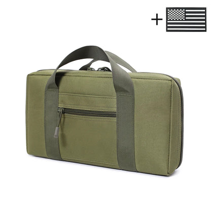 Outdoor sports handbag multifunctional tool storage bag partition storage design widened ribbon handle