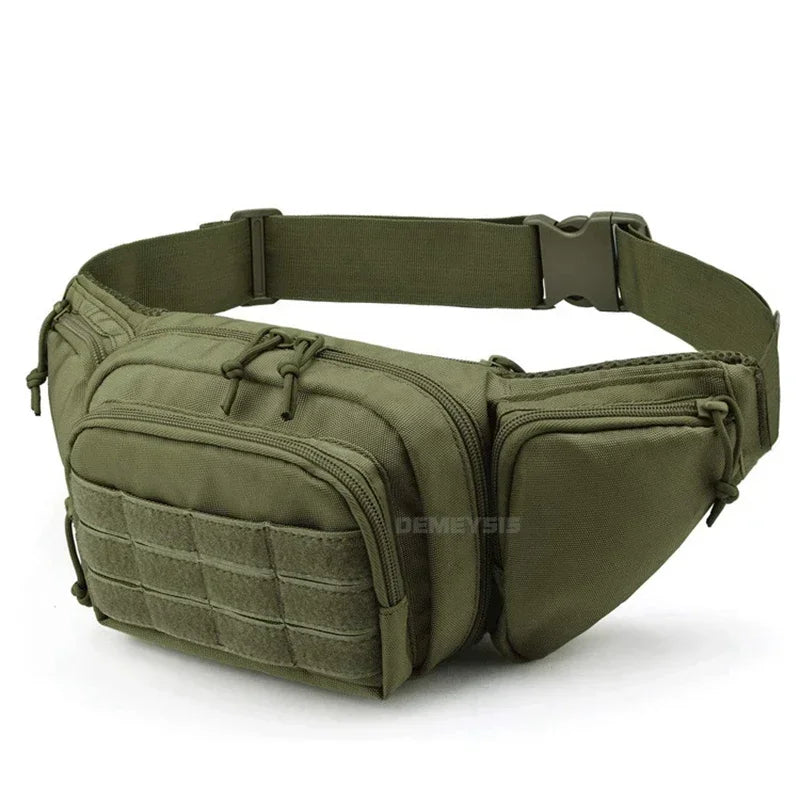 Tactical Gun Waist Bag Holster Chest Training Hiking Shooting Hunting Pistol Holster Bag Cs Airsoft Paintball Combat Bags