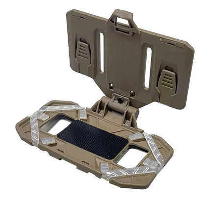 Tactical MOLLE Chest Multi-Function Panel | Navigation/Tactical Phone Case/Map/Storage | Outdoor Hunting Gear Accessory