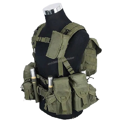 Smersh Tactical Vest Outdoor Adjustable Lightweight Hunting Plate Carrier Combat Equipment Cosplay Props Airsoft